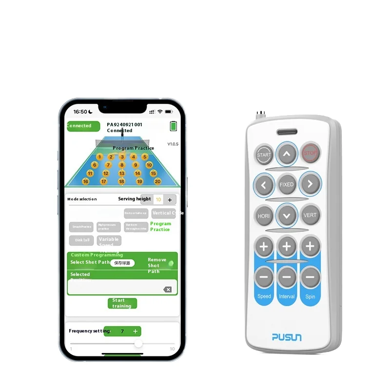 Intelligent PP-Smartpro for Peak Ball Service Trainer Automatic Single & Double Sparring Machine Made of Durable