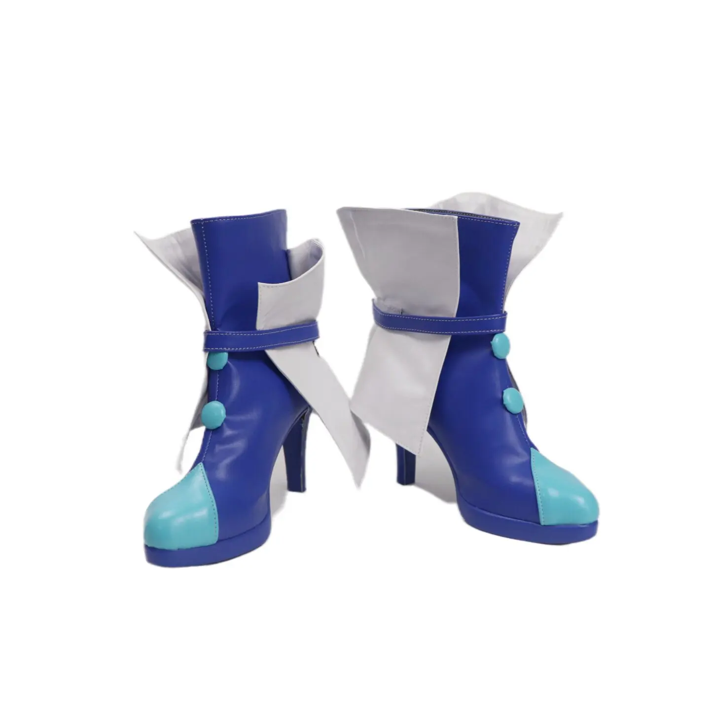 pretty-cure-erika-kurumi-cosplay-shoes-high-heel-blue-boots