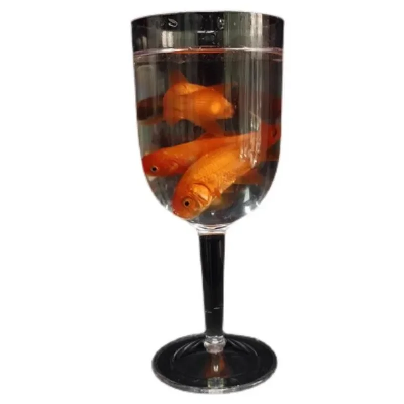 Goldfish In A Goblet Stage Magic Tricks Fish Appear Magia Magician Close Up Illusions Accessories Props Mentalism Classic