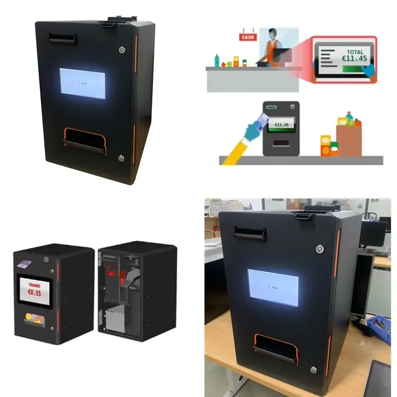 Wholesale Automatic Cash Register Machine Self Payment System for Unmanned Retail Store POS Technology Cash Handling