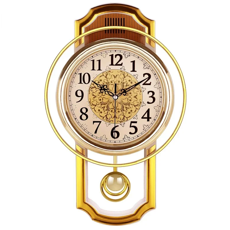 Large Retro Luxury Simple and Fashionable Living Room Nordic Creative Home Decoration Clock