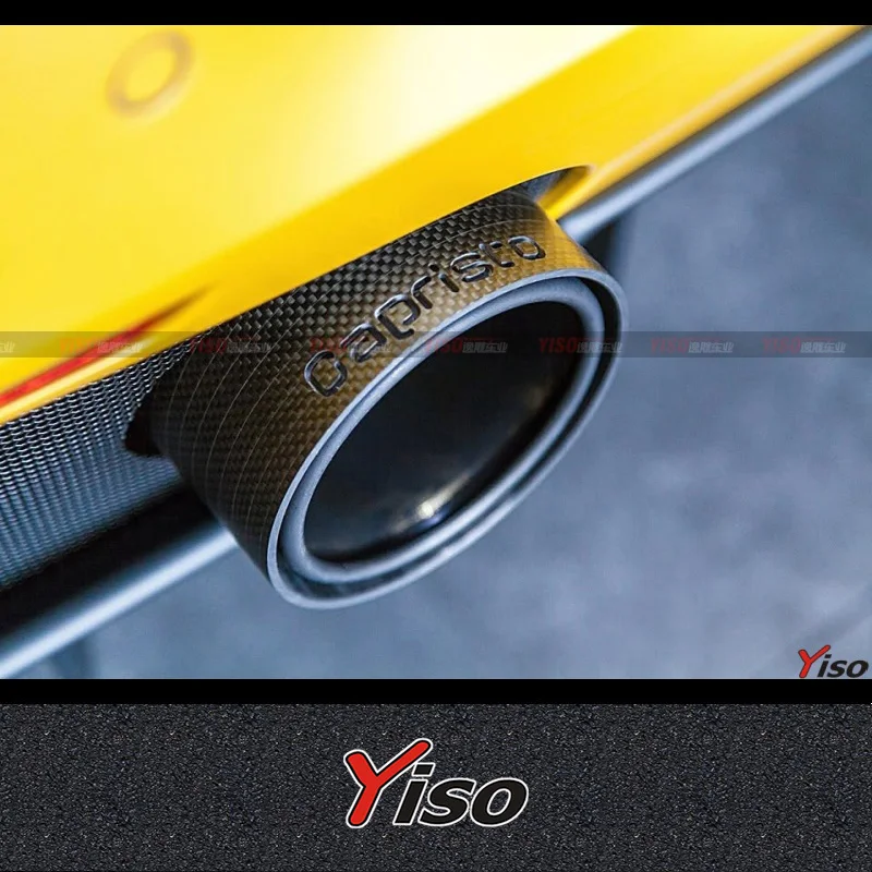 

Подходит для 488 GTB Spider cap agt из углеродного волокна, выхлопная труба, хвостовая часть, интерфейс выхлопной трубы