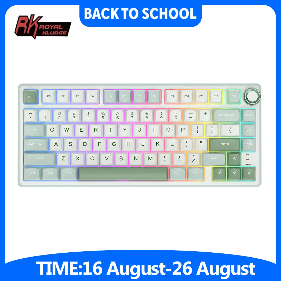 Q21 Gaming Console - RK R75 Royal Kludge Wired Mechanical