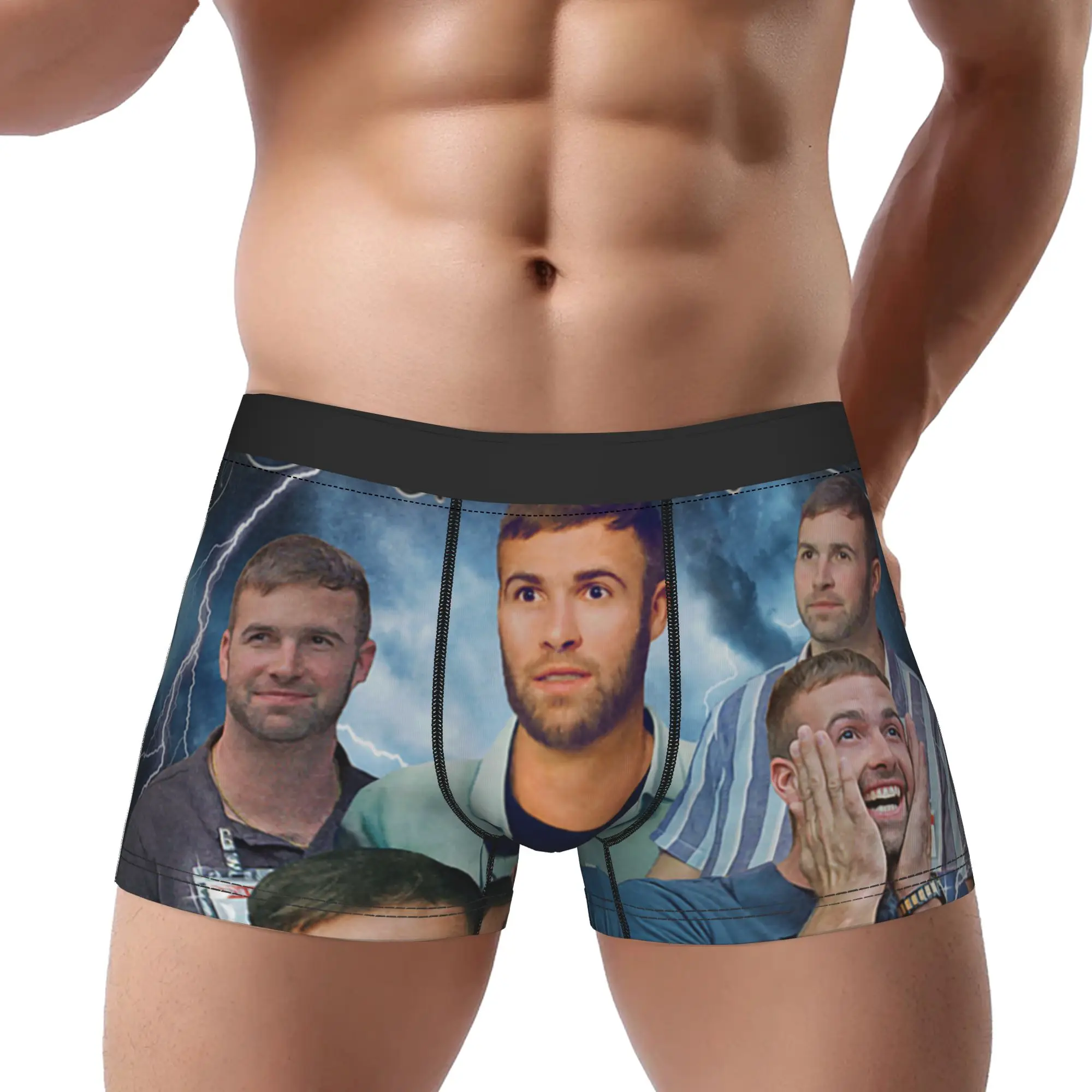 Ronald Gladden  Jury Duty Underpants Breathbale Panties Man Underwear Print Shorts Boxer Briefs