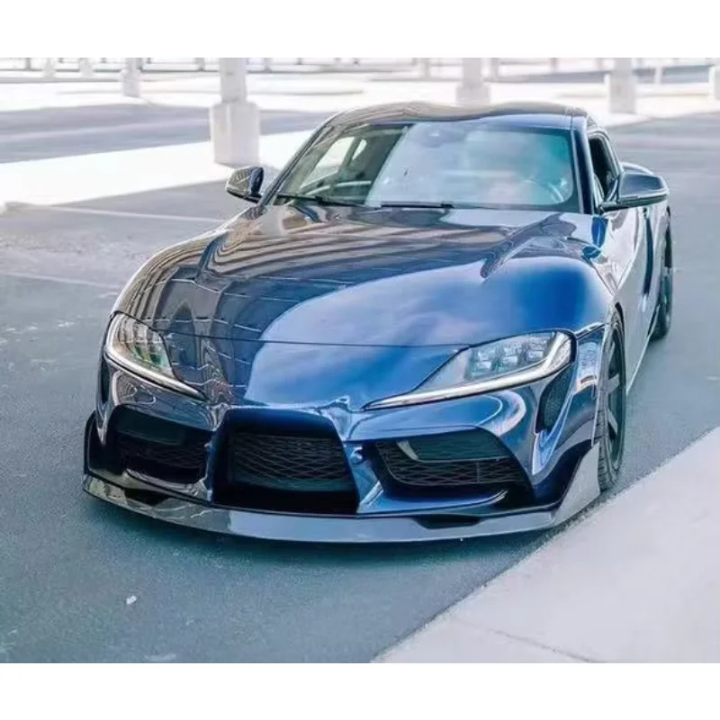 

Factory Wholesale Carbon Fiber Front Bumper Lip Splitter For Toyota Supra GR A90 MK5 Coupe 2019-2024