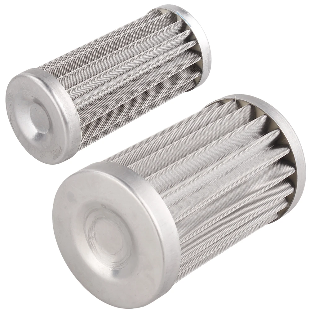 44MM/58MM Stainless Steel&Iron Fuel Filter Element 60 Micron Ethanol Fuel Compatible Mesh AN6/AN8/AN10 Filter Accessories OFI065