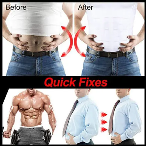 पुरुषों के शेपवियर स्लिमिंग बॉडी कोर्सेट वेस्ट शर्ट कम्प्रेशन एब्डोमेन टमी बेली कंट्रोल स्लिम वेस्ट सिंचर अंडरवियर स्पोर्ट्स वेस्ट 8 best sales पुरुषों का कोर्सेट - №1