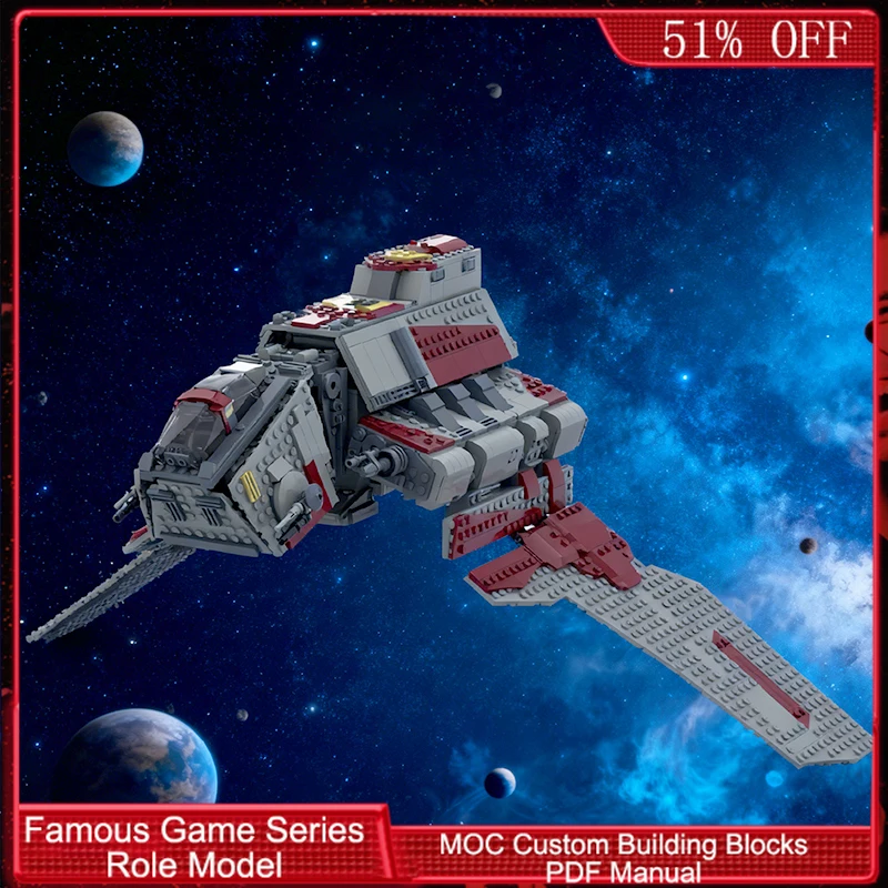 1062-teiliger Technologie-Allianz Starfighter MOC Anpassbarer Modularer Baustein Kreatives Design Lehrreiches DIY-Spielzeug Geburtstagsgeschenk