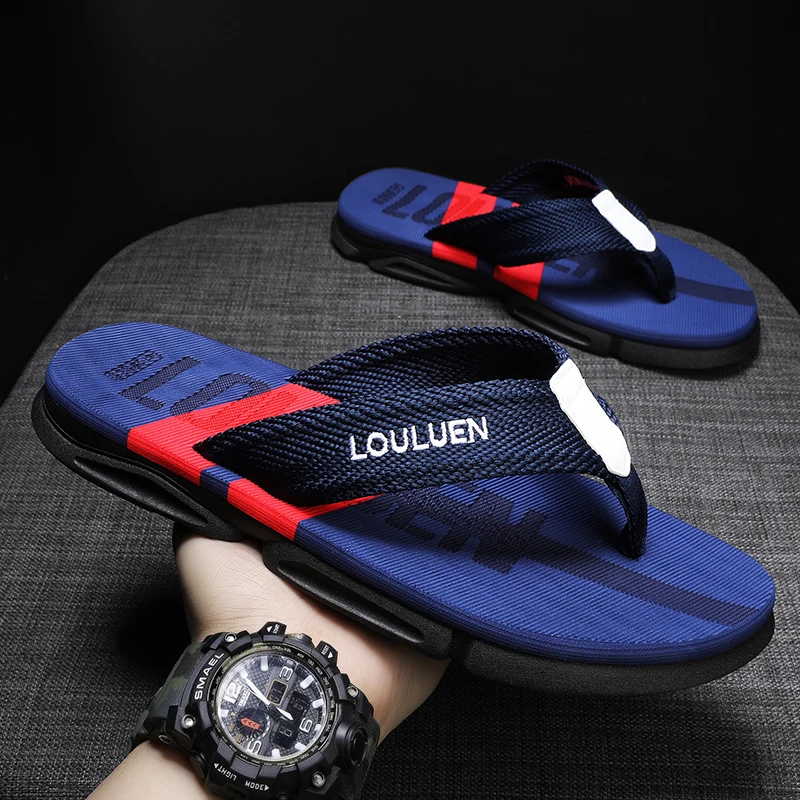 Hoge Kwaliteit Mode Mannen Slippers Zomer Strand Slippers Mannen Casual Ademend Strand Slippers Mannen Zomer Buiten