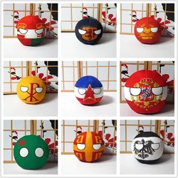 Countryballs Plush Doll Byzantine Prussia Habsburg Austro-Hungarian Yugoslavia Ball Polandball Stuffed Pillow Toy for Gift