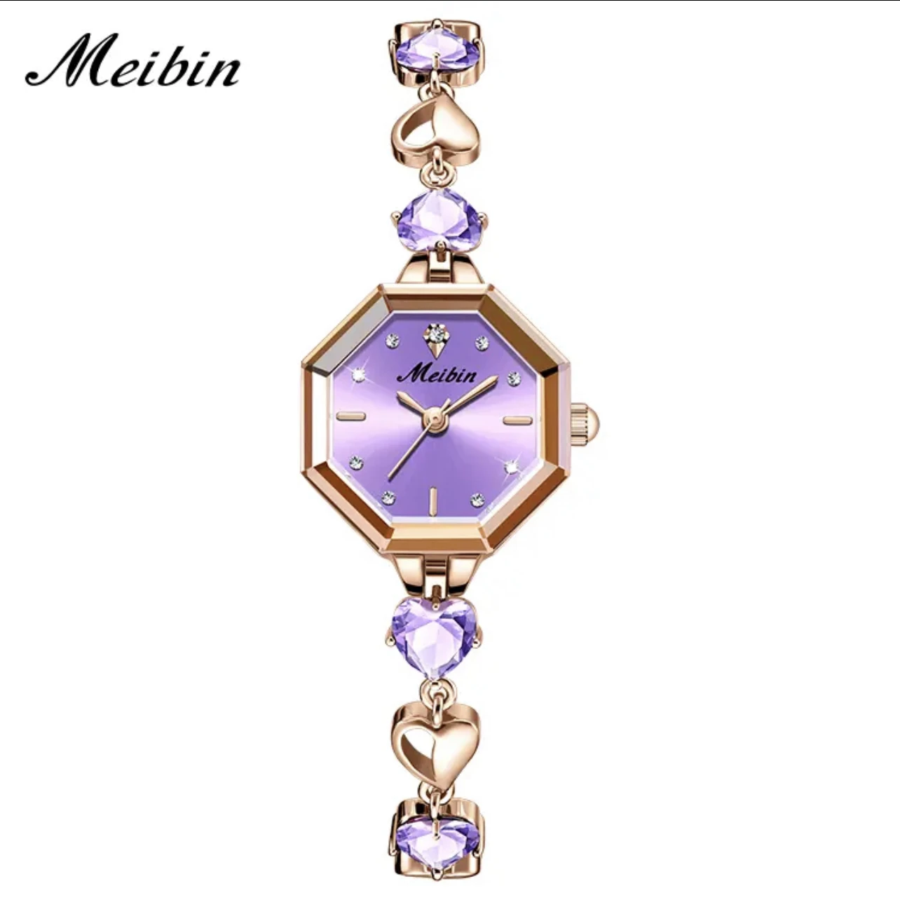 Nueva pulsera, reloj de mujer con temperamento exquisito, reloj de cuarzo octogonal, reloj de mujer de lujo de alta calidad, reloj de cuarzo para mujer