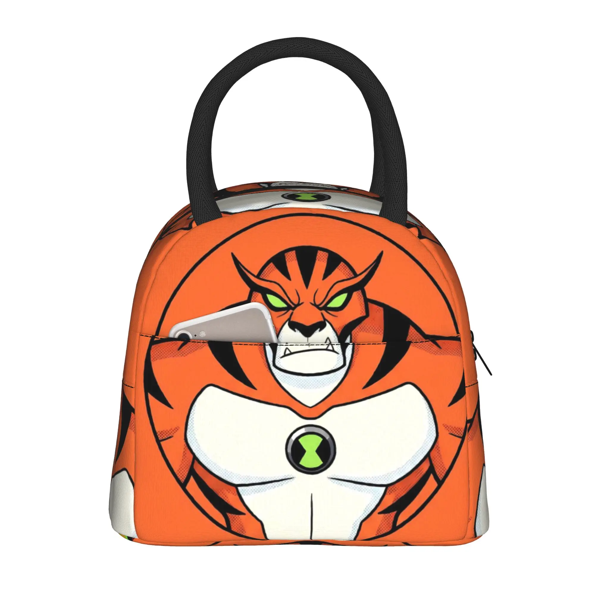 Back to school season Ben 10  Lunch Box Bag Ben 10 Aliens Group Art Vintage High Street Daily Lightweight Lunch Bag