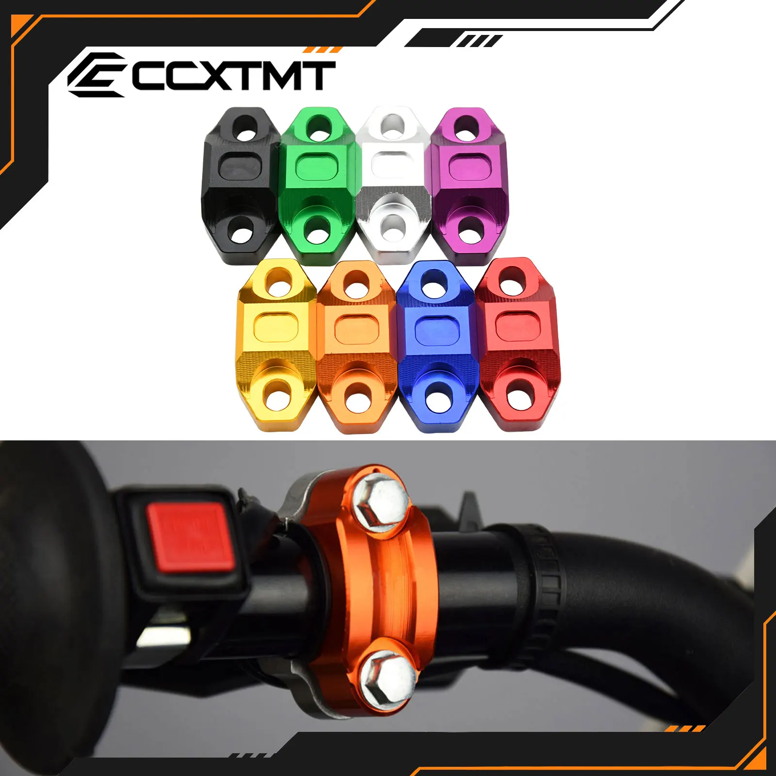 Cilindro mestre do freio de embreagem da motocicleta guiador barra cnc braçadeira capa para honda ktm yamaha kawasaki suzuki atv bicicletas sujeira peças