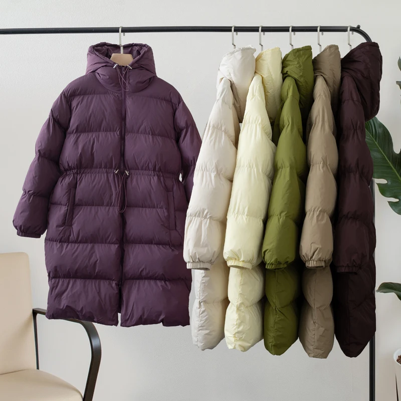 Женская осенне-зимняя толстая парка