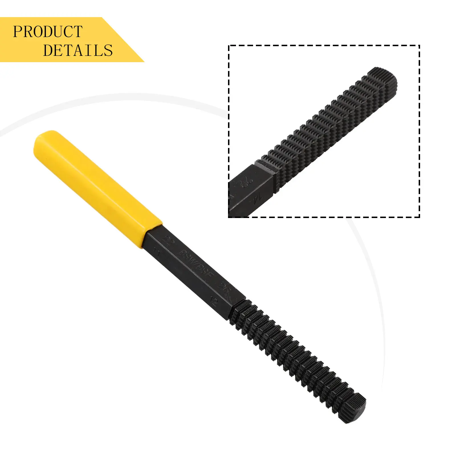 A Must Have Thread Repair File 1126mm Pitch Solution Tailored Specifically For Restoring Damaged Screws and Bolts