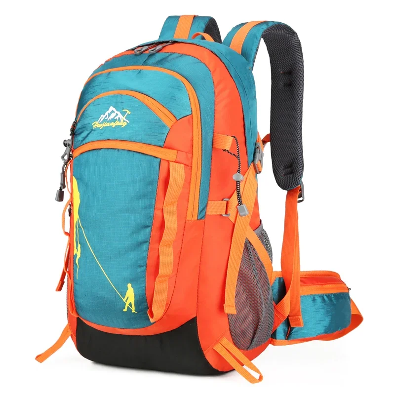 Outdoor Sports Short Distance Trip Backpack Mountaineering Duffel Bag Camping Travel Knapsack Climbing Hiking Hydration Rucksack