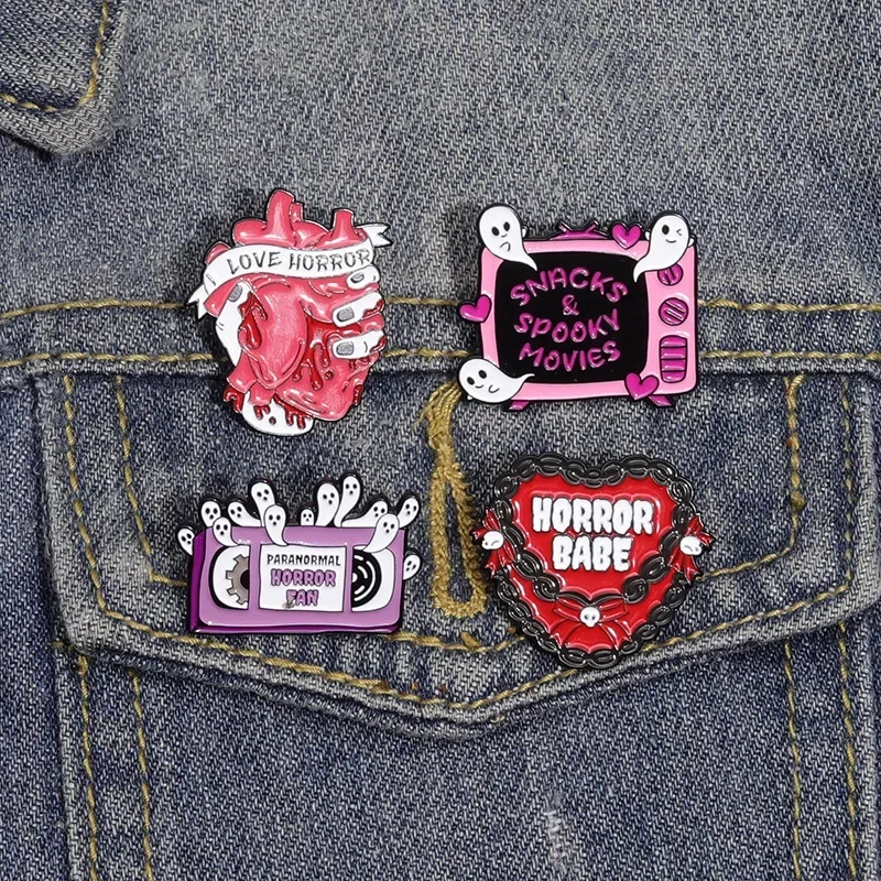 الإبداعية بروش مجموعات الكرتون الموسيقى التلفزيون مضحك ليتل الوحش الحيوان رسائل باتن شارات الملابس أكياس التلبيب دبابيس مجوهرات هدايا