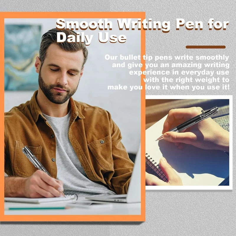 Pen Set With Compass Black Refill Gift Box Solid Color Pen Brass Pen Suitable For Colleagues Graduation Christmas Gift