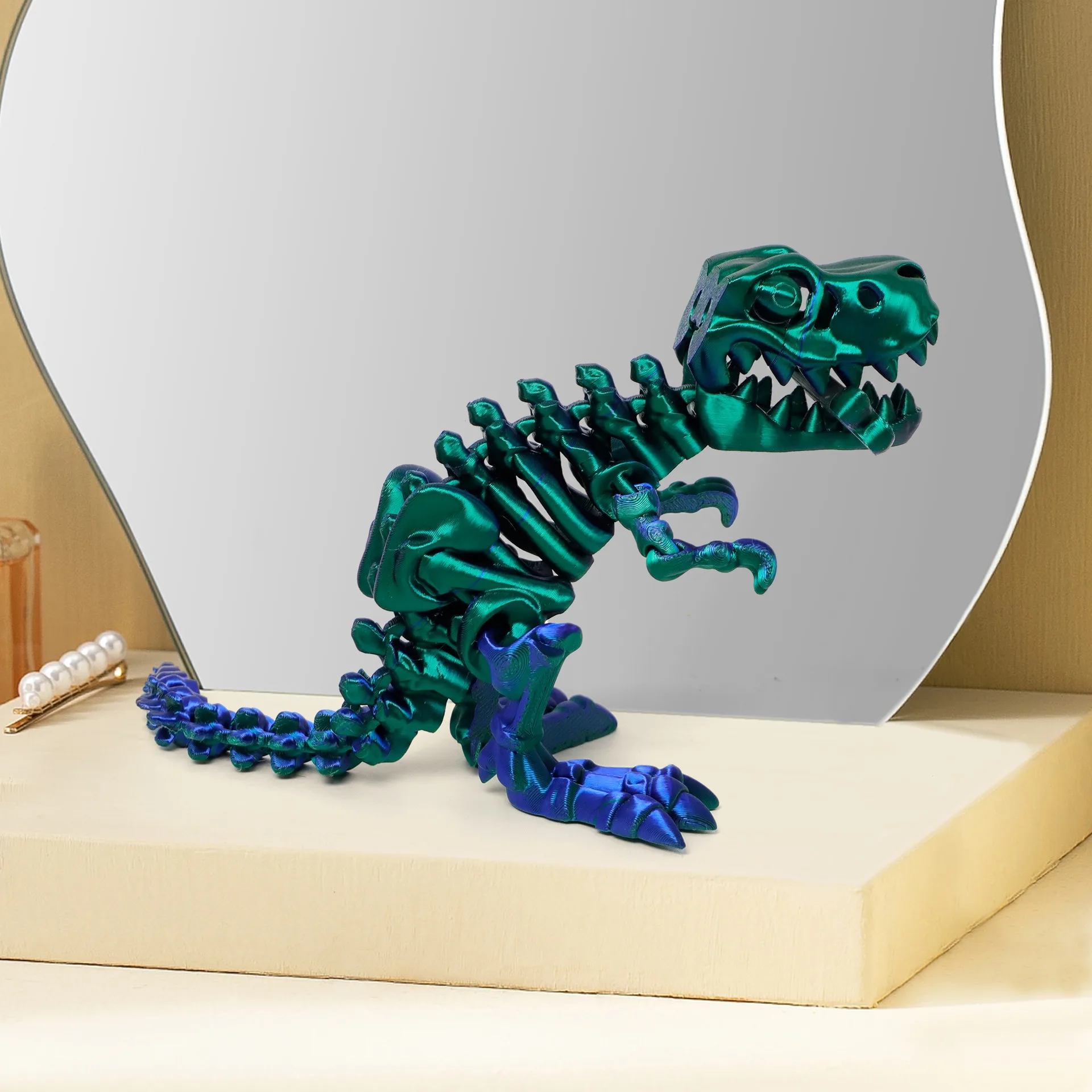 Skelett Tyranno saurus Rex Modell, freie und bewegliche Gelenke, kreative Sammlung,