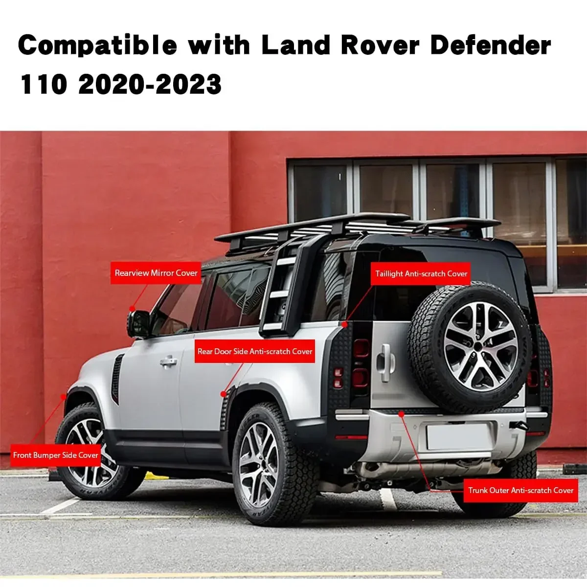 For Land Rover Defender 110 2020-2023 Exterior Kit, Body Protection Kit