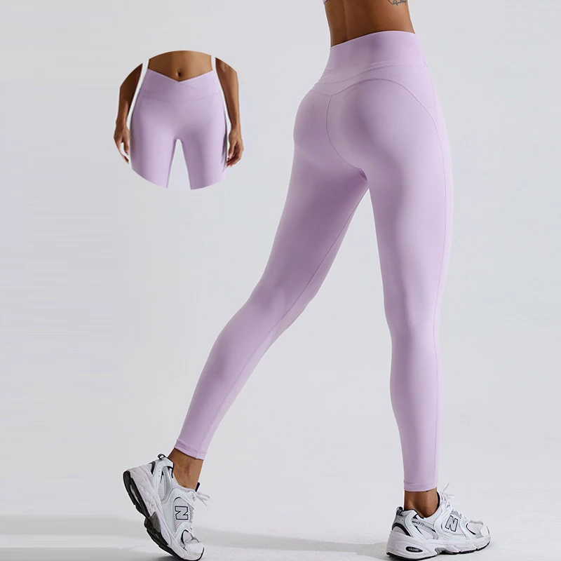 High Waisted Tummy Tightening Yoga Pants Women Hip Breathable Sweatpants Tight Outdoor Riding Running Quick Dry Fitness Clothing