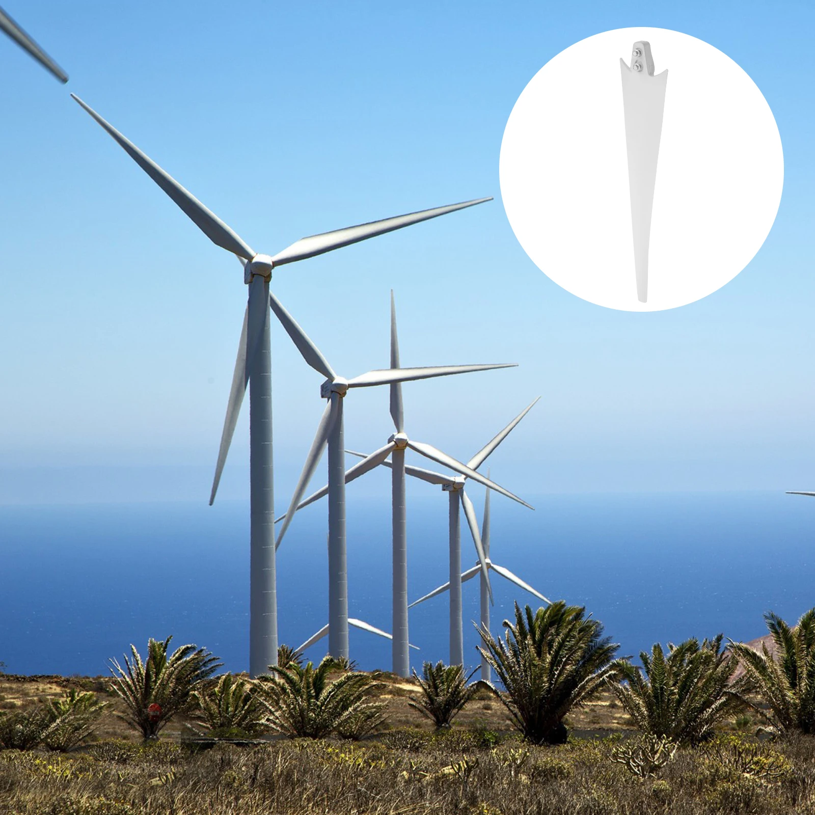 

High-Quality Metal Wind Turbine Generator Blade Replacement Durable Blades For Home Industrial Windmill Accessories Efficient