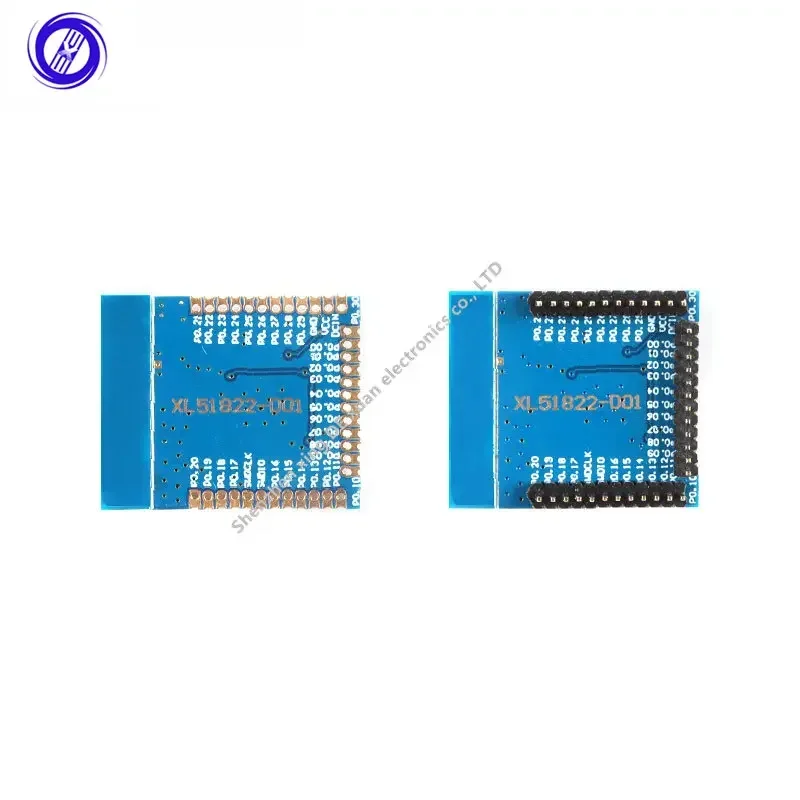 NRF51822 2,4G módulo inalámbrico Wifi de baja potencia SOC transmisión transparente compatible con Bluetooth