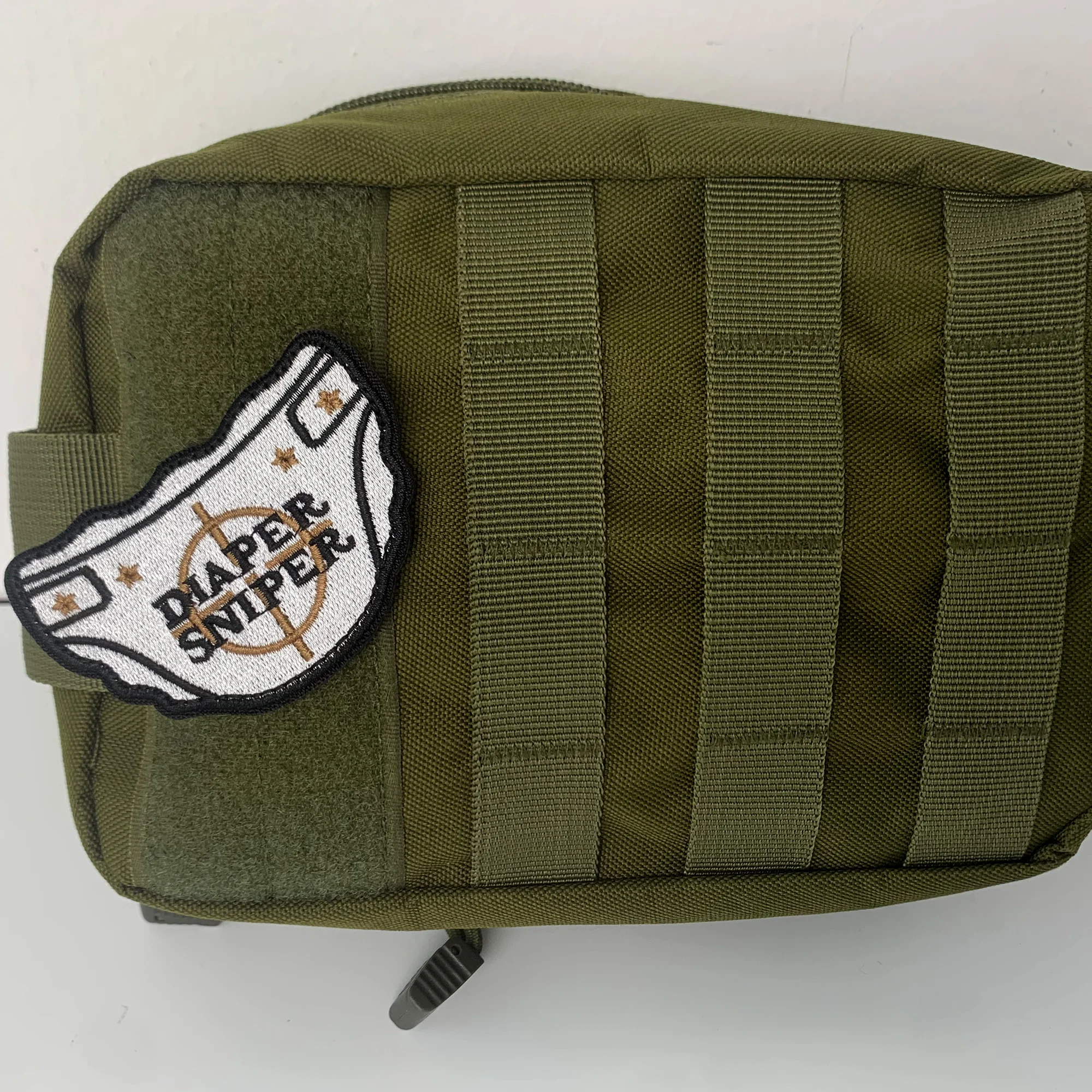 8PCS Superb Daddy Hook and Loop Embroidered Patch Beast Dad Ever Patches for Tactical Bags, Vests, Caps