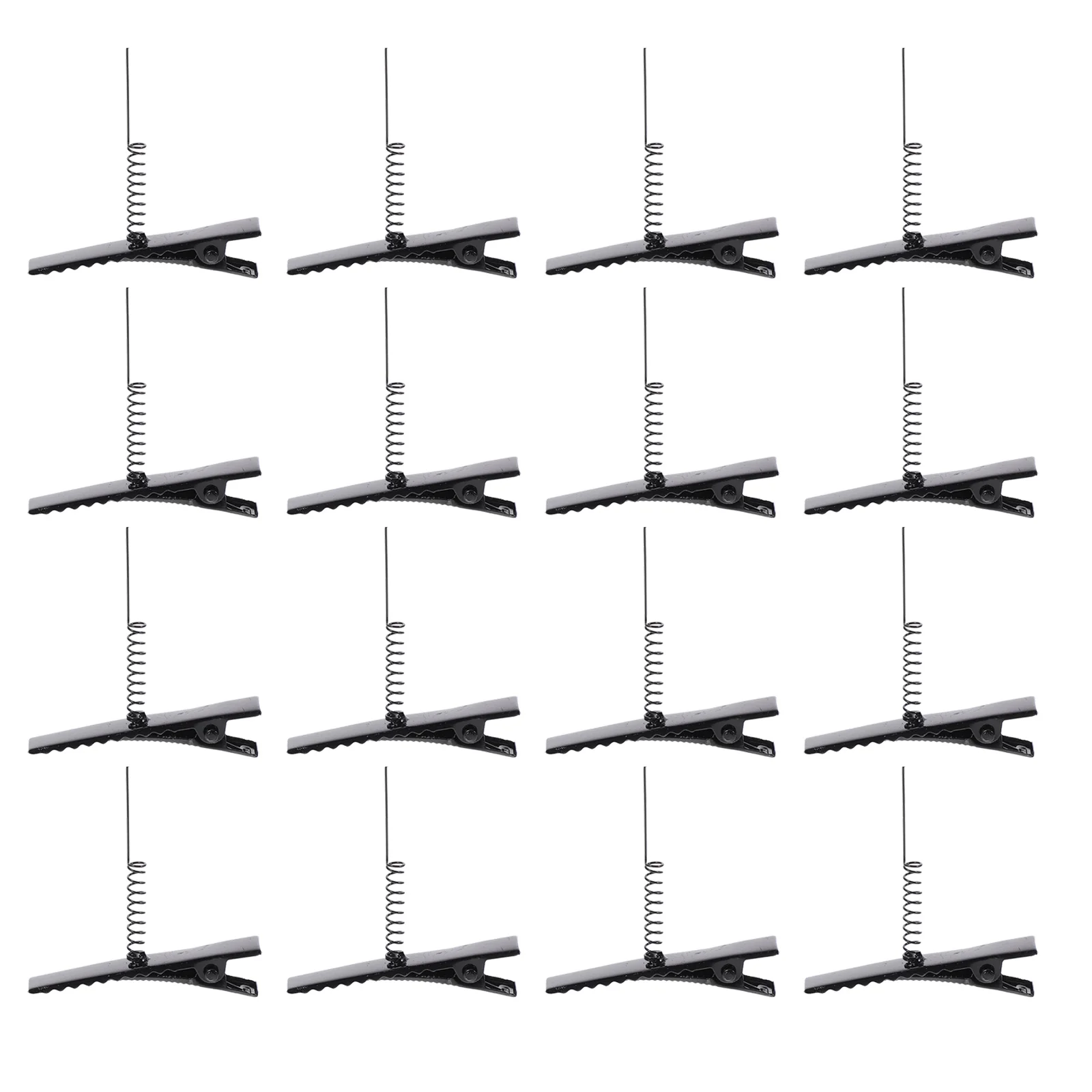 100Pcs Spring Spring Duckbill Clip Duckbill Clip Iron Hairpin Accessories Headdress Alligator Clips DIY Hair Pins