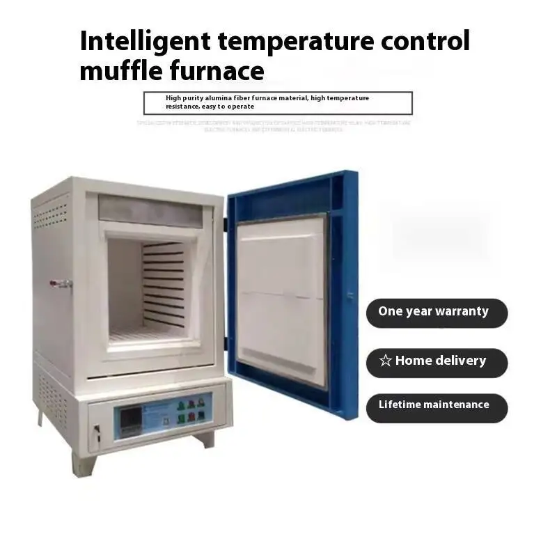 800 Degrees High Temperature Box-Type Production Laboratory Use Small Muffle Furnace