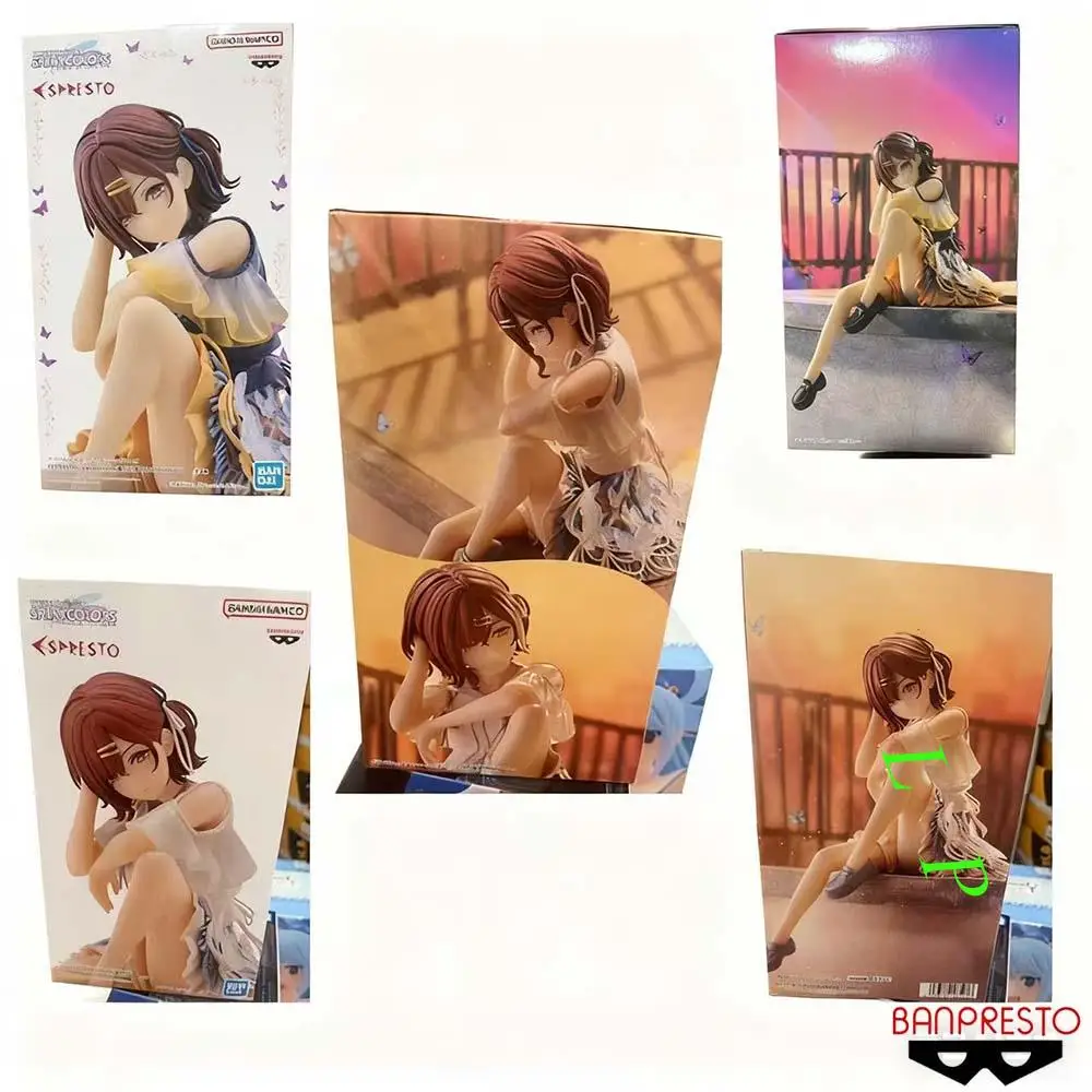 Banpresto BANDAI The Idolmaster Maruka Higuchi en Stock figura de Anime Original modelo juguete en caja genuina
