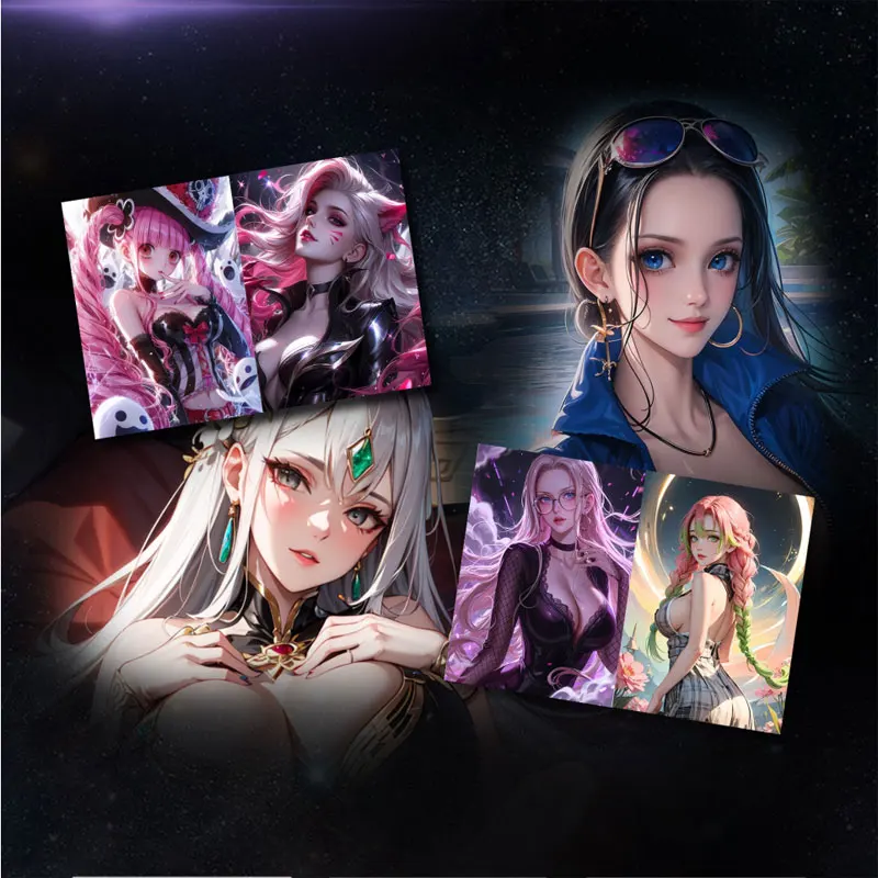 Hurtownia A6 Size Sweet Word Collection Card Goddess Story Waifu Booster Box ACG CCG TCG Boa Doujin Toys Chrismas Hobbies Gift