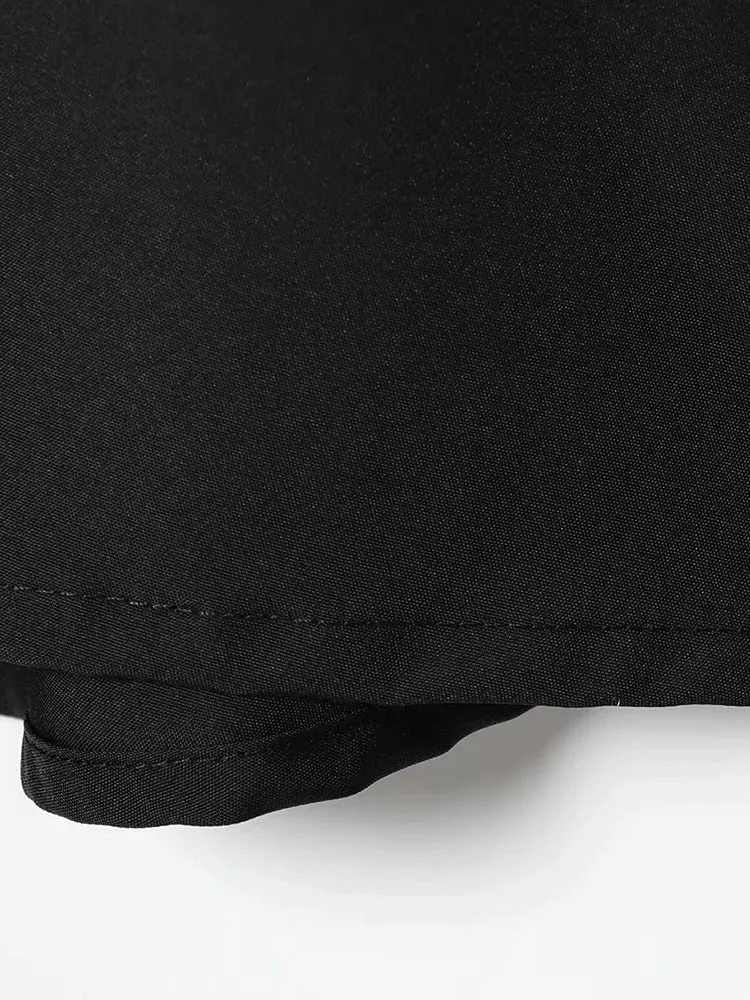 2025年冬新作 スカート レディース ファッション ブラック ジッパー ミディスカート カジュアル シック レディーススカート