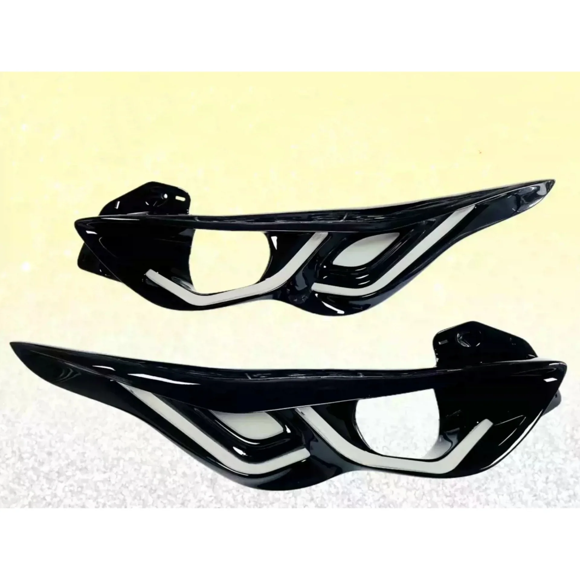 Led Headlight for Infiniti FX35 QX70 2009-2015 Geometric Dynamic Daytime Running Lamp Car Accessories