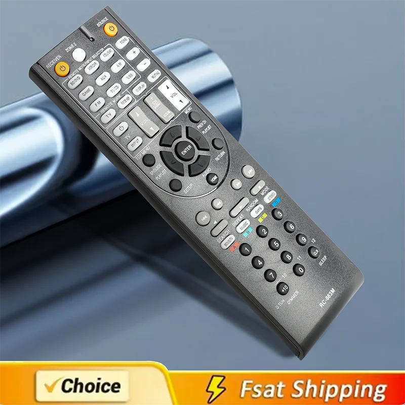 

RC-863M For Onkyo AV Receiver Remote Control HT-R592 HT-S5600 HT-R2295 Replacement Controller