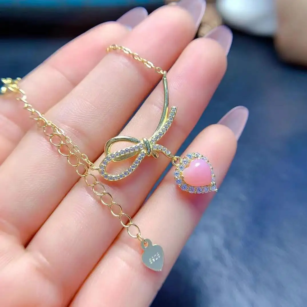 

Best Quality Natual and Real Opal Pendant 925 Sterling Silver Classic Women Fashion Opal pendant