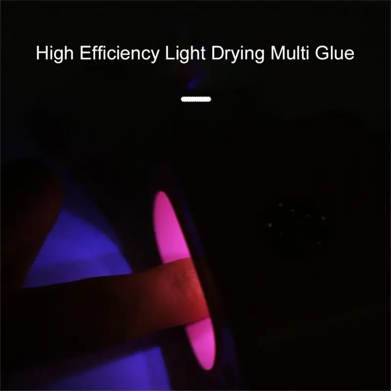 مصباح مجفف طلاء الأظافر المحمول ، تلفزيون صغير ، مصباح LED بالأشعة تحت البنفسجية لإكسسوارات وأدوات الأظافر ، منتجات مانيكير