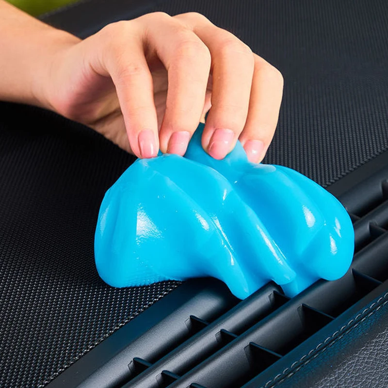 Car Cleaning Gel Air Vent Outlet Cleaning Dashboard Laptop Keyboard Dust Magic Cleaning Tool Cleaning Gel for Car Detailing