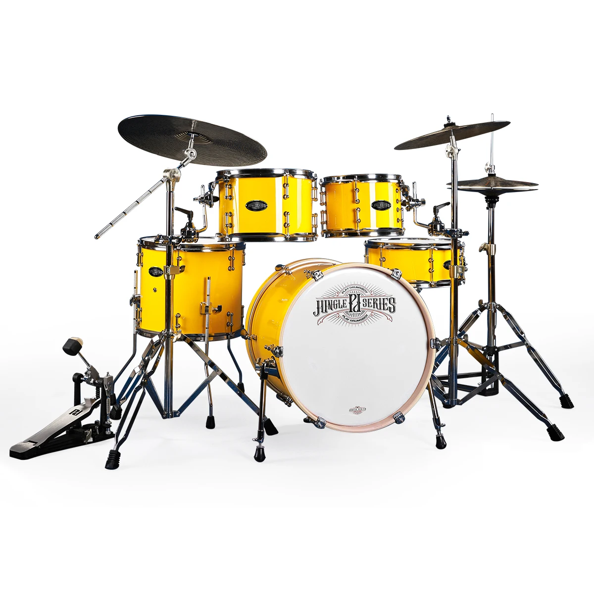 

Best Sale Good Quality Birch Wood Double Layer Professional Use Drum Set Nice Color Cheap Cost