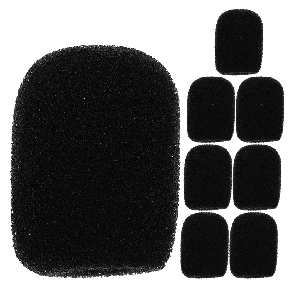 

8 Pcs Microphone Cover Sponge Covers for Microphones Washable Accessory Dust Loudspeaker Thickened