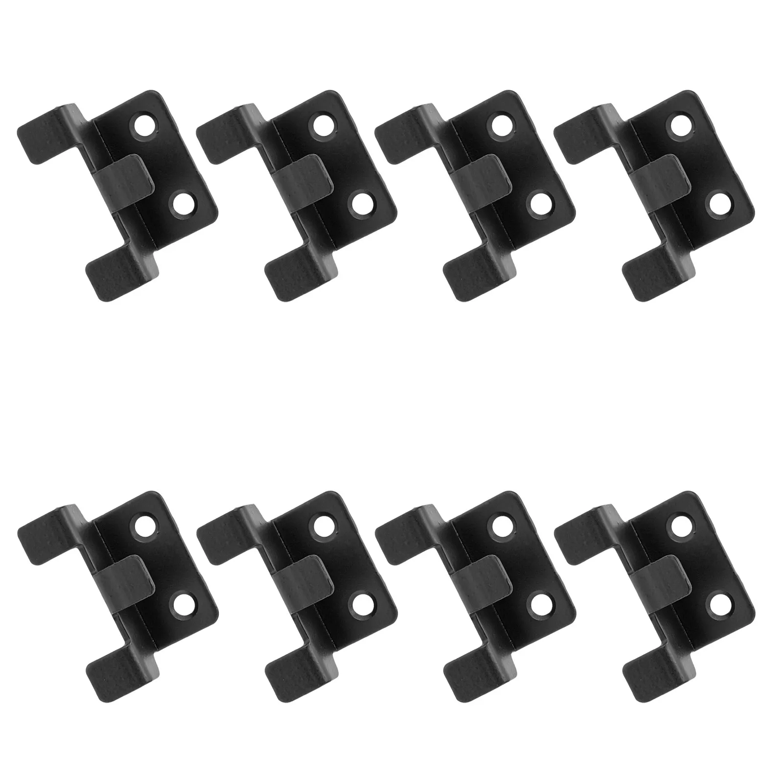 8Pcs Ceramic Tile Hanging Code Iron Sturdy Wall Brackets Tile Display Hook for Secure Display Use Wall Bracket