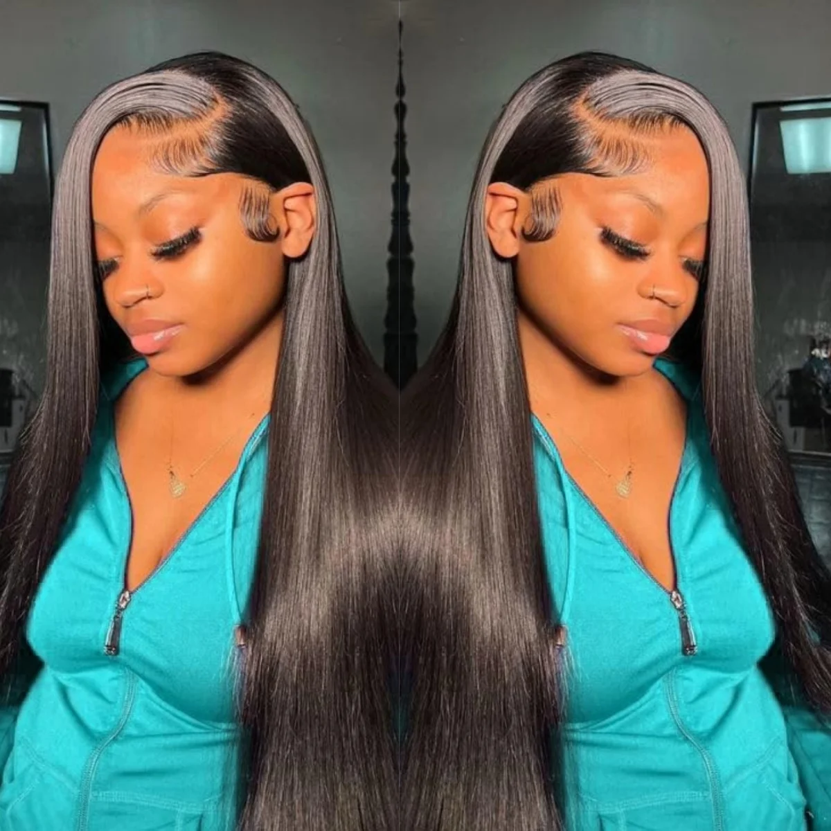 

13x4 13X6 Lace Front Wigs Human Hair 30 Inch 40 Inch 180 Density Straight HD Lace Front Wig Human Hair Pre Plucked Glueless Wigs