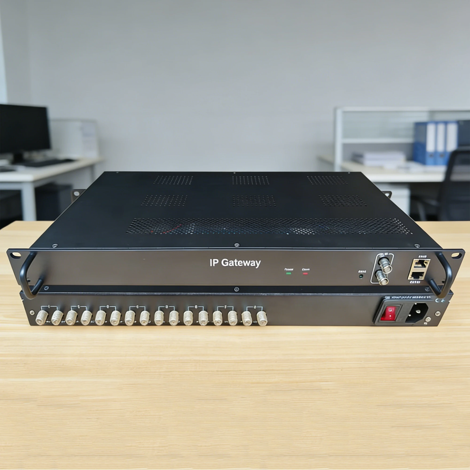 8 canaux DVB-S2 DVB-T2 DVB-C ATSC ISDBT Digital RF vers IP ASI IPTV CATV Digital TV Distribution System Tuner vers IP DVB Gateway