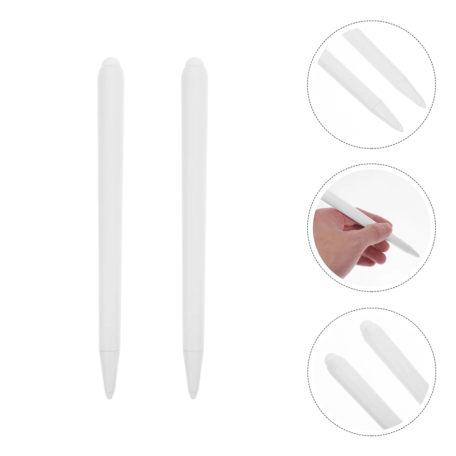 2 Pcs Electronic Whiteboard Pen Touchscreen Pens Stylus for Screens Tablet Dedicated