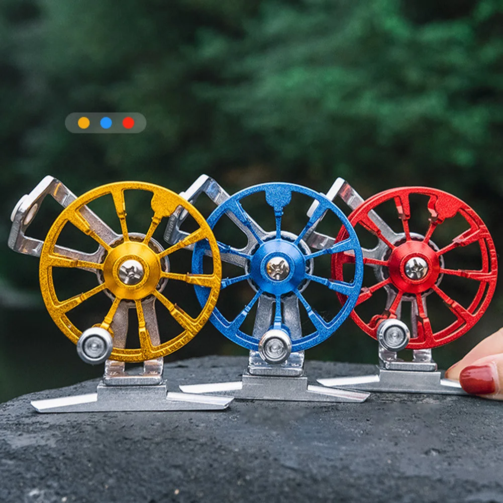 Fly Fishing Reel All Metal Fly Fishing Reel Large Arbor Aluminium Spool Fly Fishing Reels for Trout Pike Fishing Accessories