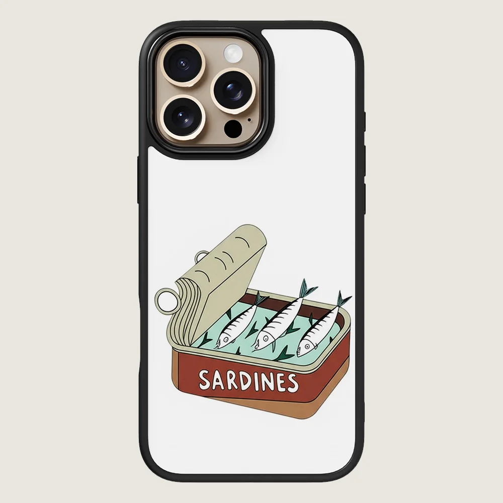 

Магнитный чехол для телефона IPHONE 17, 16, 15, 14, 13, 12, 11, 16e Air PRO Plus sardine, жесткий глянцевый противоударный чехол