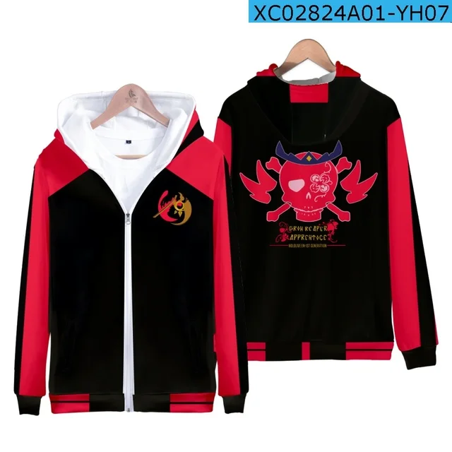 VTuber Hololive Mori Calliope Hoodie Cosplay  Kiryuu Coco  Jacket coat Men Sweatshirts