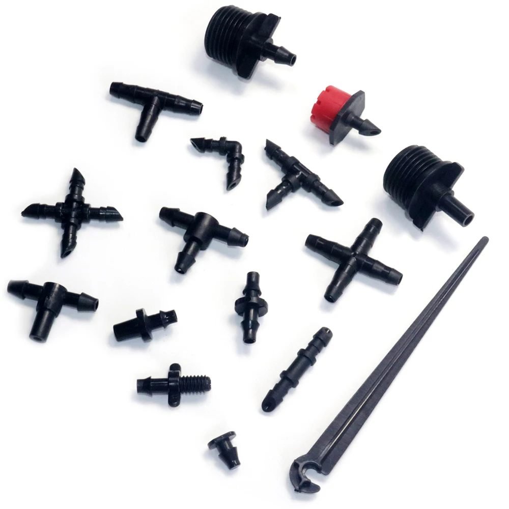 100 Pcs Barbed Conn…