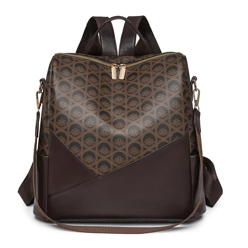 Stylish Anti-theft Backpack with Large Capacity for Women