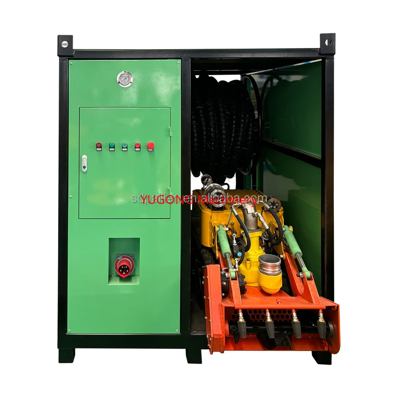 Remote Control Sludge Cleaning Robot With HD Camera For Sewer Tank Chemical Plant Remote Control Crawler Silt Removal Robot